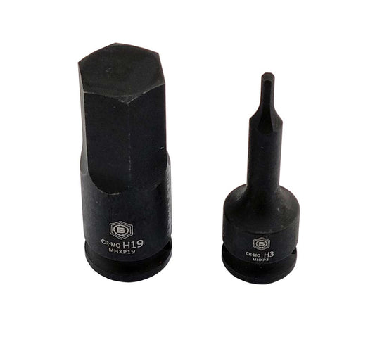 Hex / Allen Key Impact Drivers, 3/8" Drive From Britool Hallmark