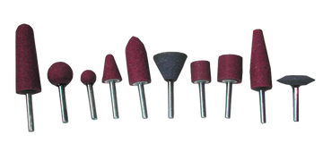 10Pc Mounted Point Set For Use With Die Grinders