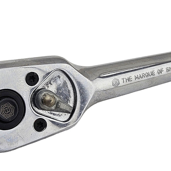 Stubby Pear-Head Ratchet Wrench, 3/8" Drive From Britool Hallmark