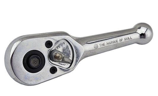 Stubby Pear-Head Ratchet Wrench, 3/8" Drive From Britool Hallmark