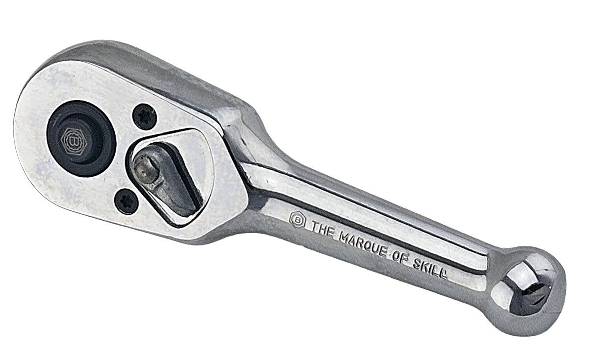 Stubby Pear-Head Ratchet Wrench, 3/8" Drive From Britool Hallmark - image 3