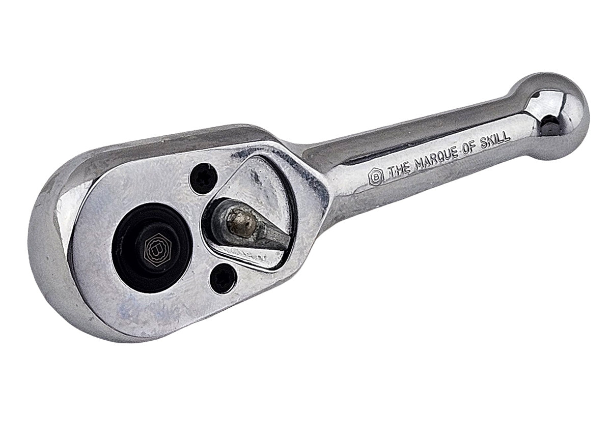 Stubby Pear-Head Ratchet Wrench, 3/8" Drive From Britool Hallmark - image 4