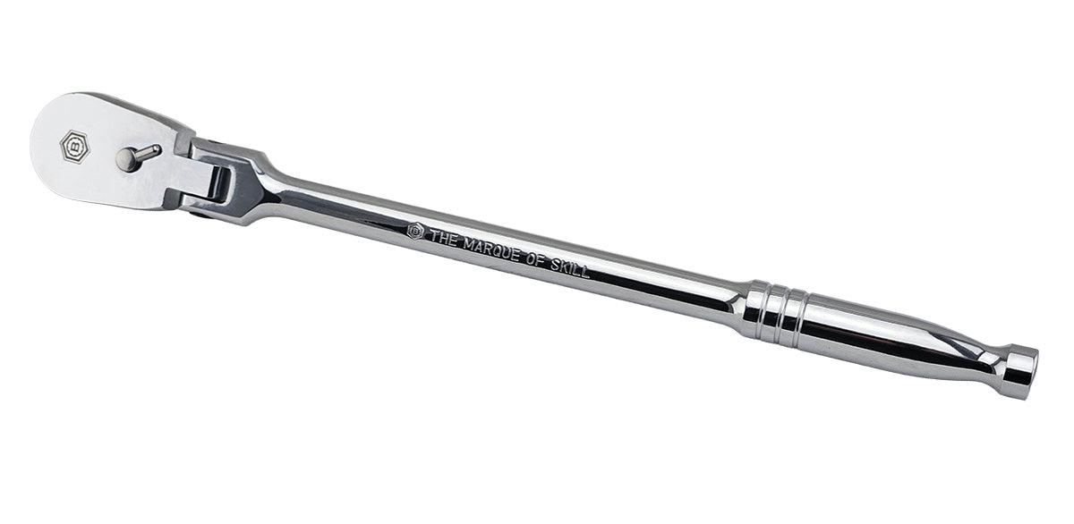 3/8" Drive Low Profile Ratchet With Flex-Head From Britool Hallmark - image 2