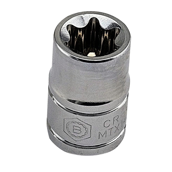 3/8" & 1/2" Drive E-Torx / Star Sockets, Sizes E4-E24 From Britool Hallmark - image 3