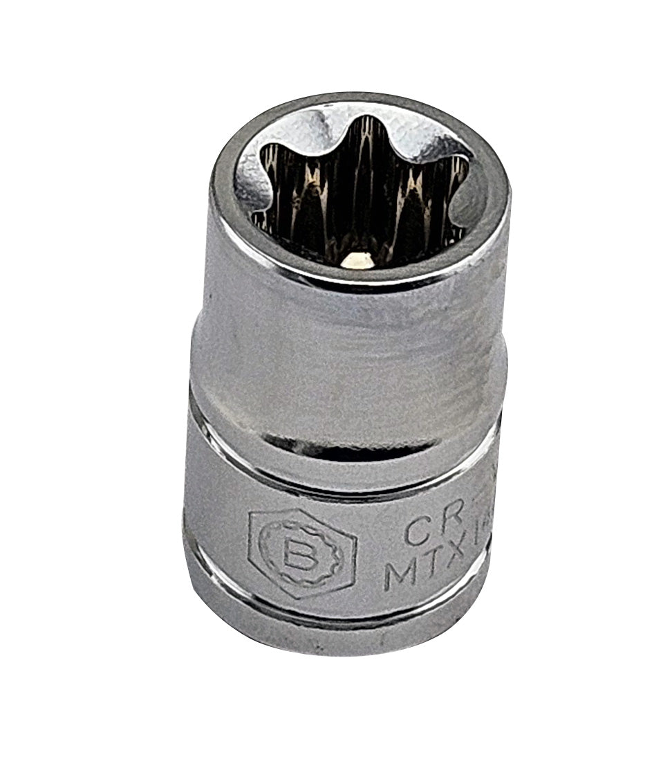 3/8" & 1/2" Drive E-Torx / Star Sockets, Sizes E4-E24 From Britool Hallmark - image 3