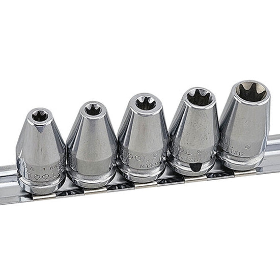 Britool England 3/8" Drive E-Torx Socket Set E6-E12