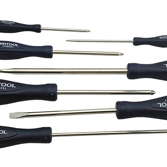 Britool Screwdriver Set For Pozi & Slotted Screws