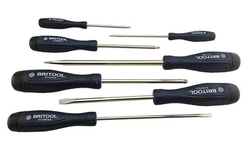 Britool Screwdriver Set For Pozi & Slotted Screws