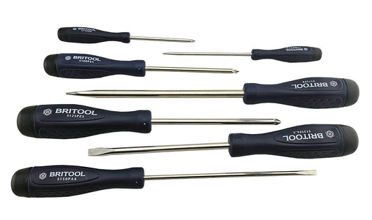 Britool Screwdriver Set For Pozi & Slotted Screws