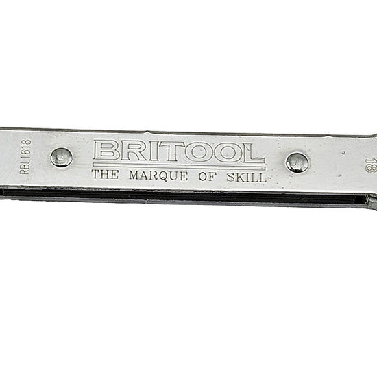 Britool Metric Latch-On Flat Ratcheting Ring Spanner Range - image 4