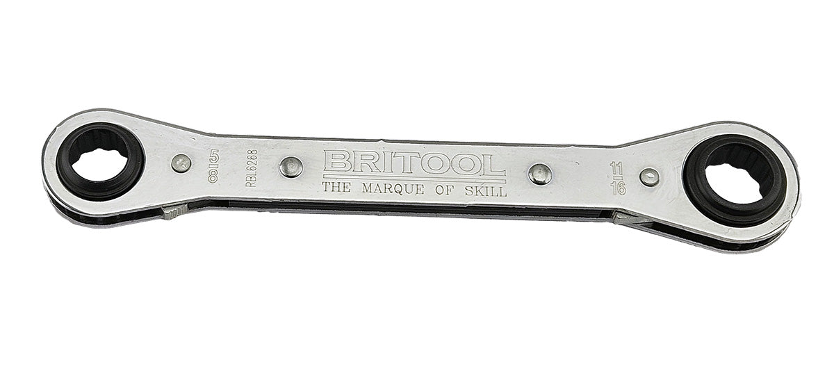 Britool Af Latch-On Flat Ratcheting Ring Spanner Range - image 2