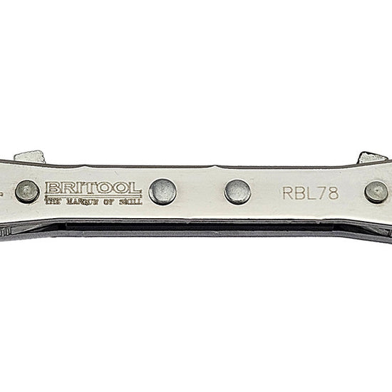 Britool Metric Latch-On Flat Ratcheting Ring Spanner Range