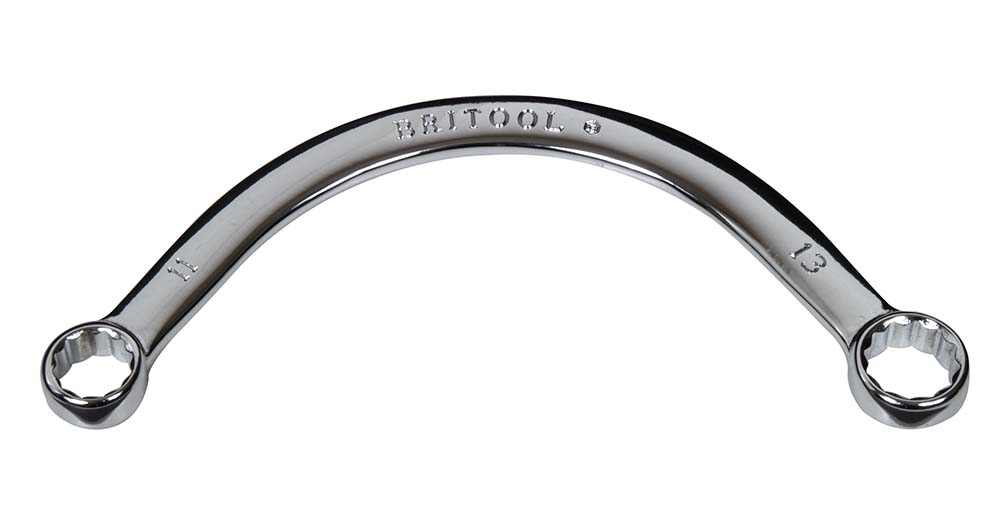 Britool England Half Moon C Spanner Range