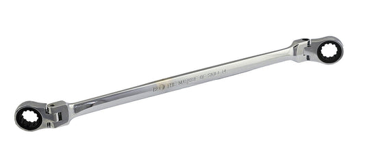 Extra Long Flexi Ratchet Ring Spanner / Wrench Range From Britool Hallmark V2