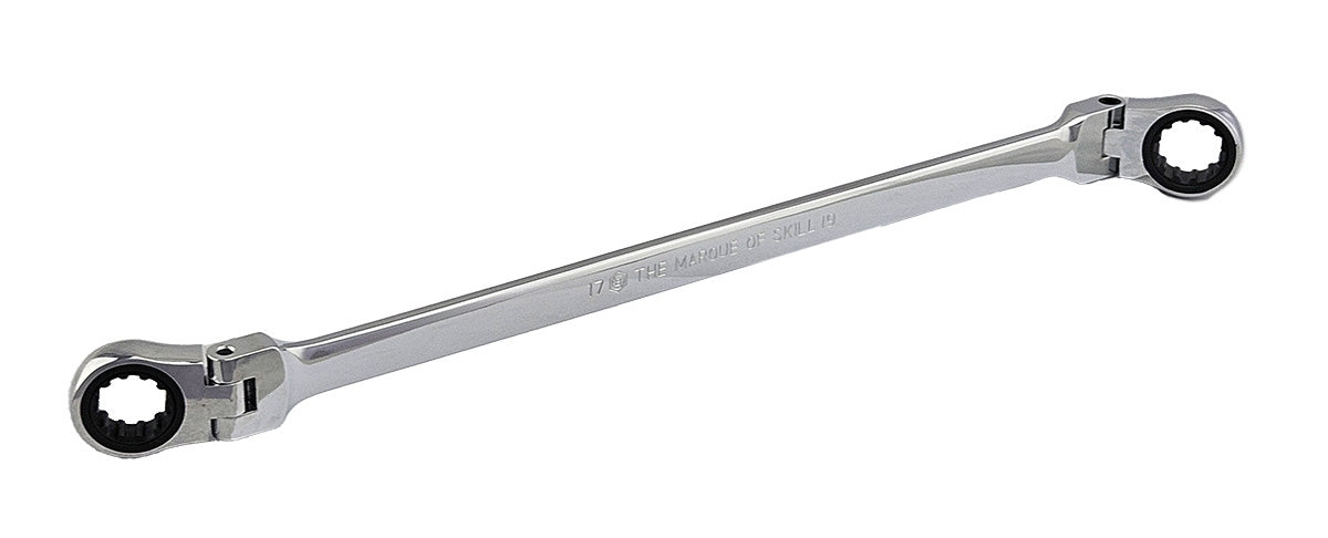 Extra Long Flexi Ratchet Ring Spanner / Wrench Range From Britool Hallmark V2 - image 3