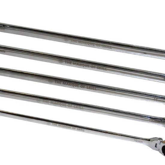 Extra Long Flexi Ratchet Ring Spanner / Wrench Range From Britool Hallmark V3 - image 2