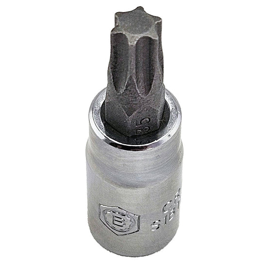 Torx Star Bit Socket Range, 1/4" Drive From Britool Hallmark