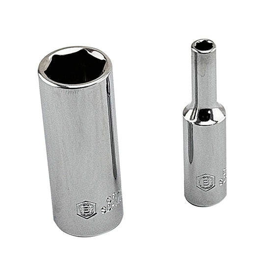 1/4" Drive Deep Socket Range (6-Point) From Britool Hallmark V3