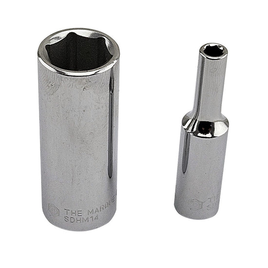 1/4" Drive Deep Socket Range (6-Point) From Britool Hallmark