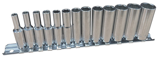 1/4" Drive Deep Socket Set (6-Point) 4-14mm From Britool Hallmark - image 3