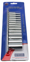 1/4" Drive Deep Socket Set (6-Point) 4-14mm From Britool Hallmark - image 4