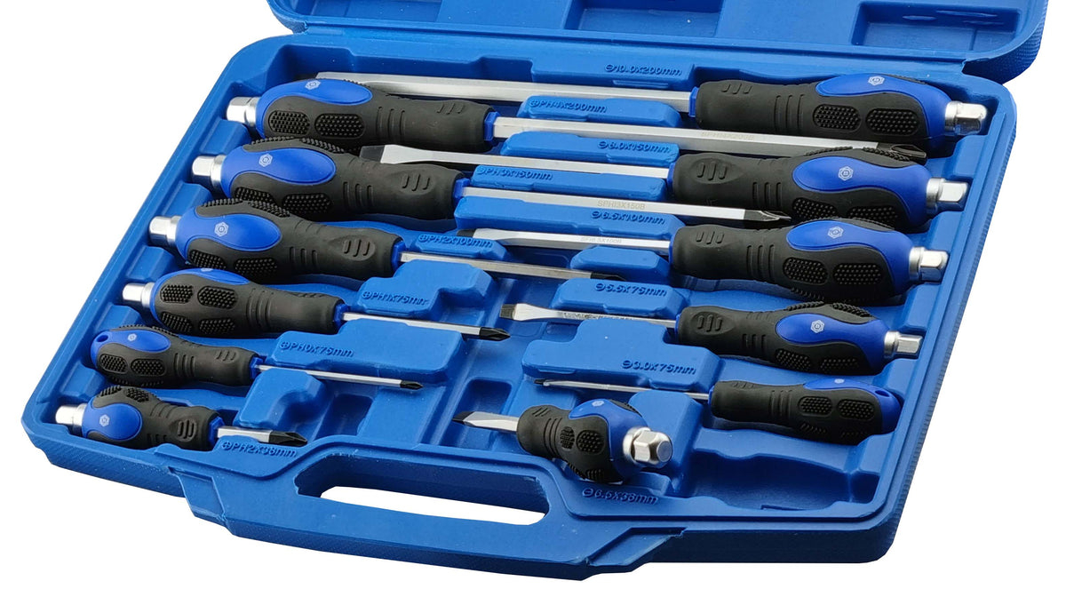35pc Ratchet Screwdriver and Bit Set + FREE 12pc Screwdriver Set - image 3
