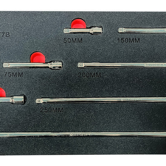 7Pc Fixed Extension Bar Set, 1/4" Drive, From Britool Hallmark - image 3