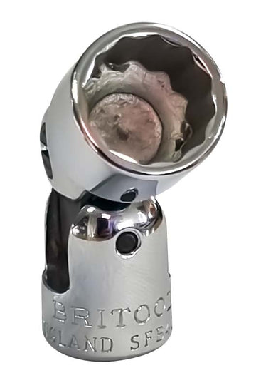 Britool England 1/4" Drive Flexible Socket Range - 12-Point