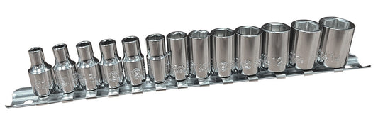 1/4" Drive Socket Set (6 Point) 4-14mm From Britool Hallmark - image 2