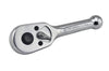 Britool Hallmark Stubby Pear-Hear Ratchet Wrench - 1/4" Drive - image 5