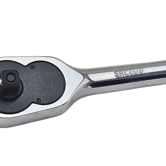 Britool Hallmark Stubby Pear-Hear Ratchet Wrench - 1/4" Drive - image 2