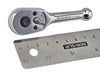 Britool Hallmark Stubby Pear-Hear Ratchet Wrench - 1/4" Drive - image 3