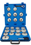 Aluminium Oil Filter Cap Wrench Set 21 Piece - Britool Hallmark