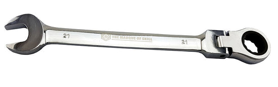 13pc Flexi Ratchet Spanner/Wrench Set 8-21mm - Britool Hallmark - image 3