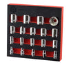 3/8" Drive Socket Set (6-Point), Sizes 8 To 24mm From Britool Hallmark