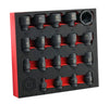 19Pc 3/8" Dr. Impact Socket Set, Hex/6-Point Profile - Britool Hallmark