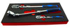 3Pc Extending Ratchet Wrench Set With Flex-Heads - Britool Hallmark