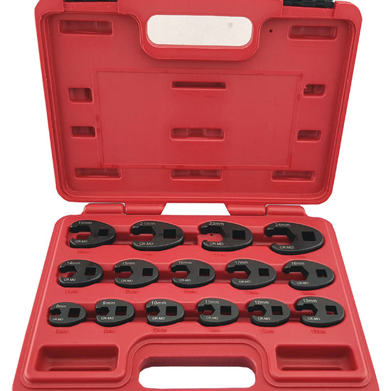 15-Piece Crow's Foot Spanner Set - Britool Hallmark