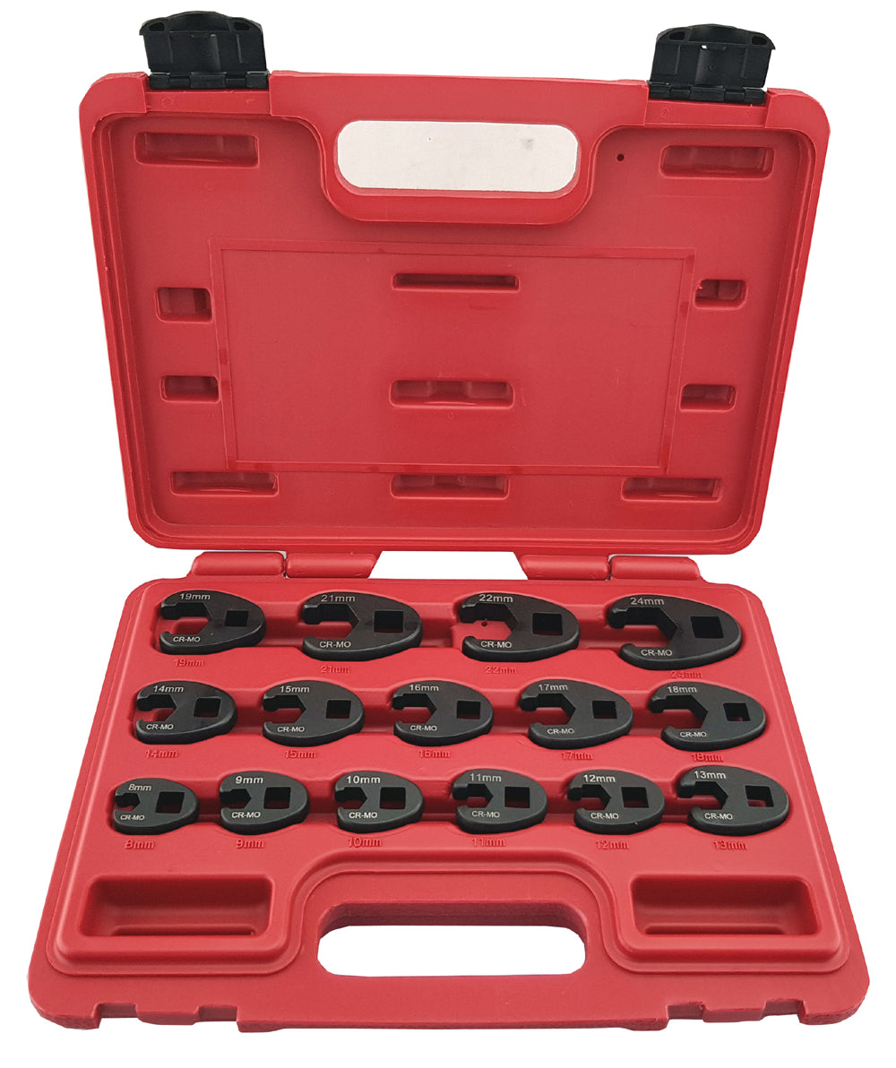 15-Piece Crow's Foot Spanner Set - Britool Hallmark