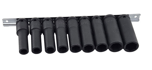 Britool 1/2" Drive Deep Impact Socket Set 10-19mm (No 17mm!)