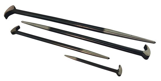 4-Piece Heel Bar Pry Bar Set - Britool Hallmark HMPBSET4
