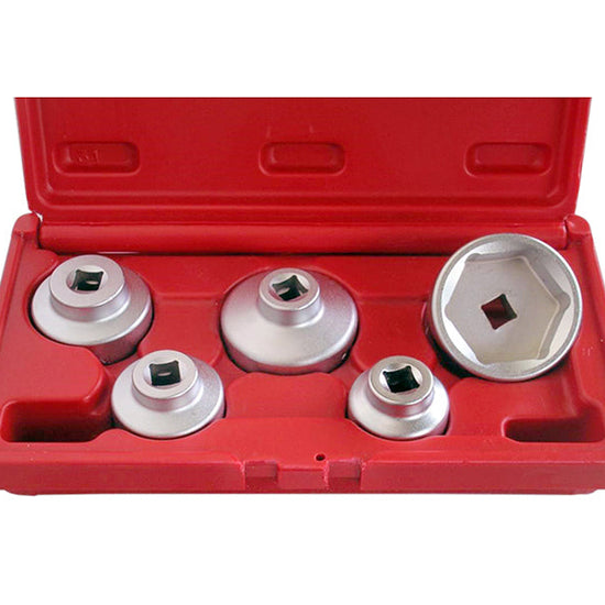 5-Piece Oil Filter Socket Set (24-36mm) - Britool Hallmark