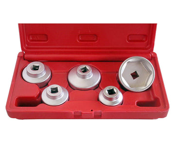 5-Piece Oil Filter Socket Set (24-36mm) - Britool Hallmark