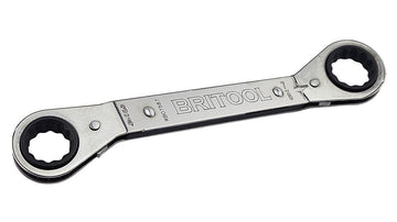 Britool Hallmark Offset Ratcheting Box Wrench Spanner 3/4" X 7/8" AF - RBO7587