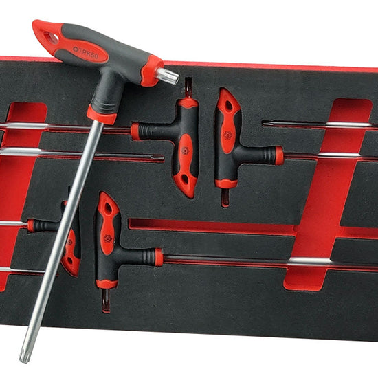 8-Piece T-Handle Torx Key Set T10-T50 - Britool Hallmark