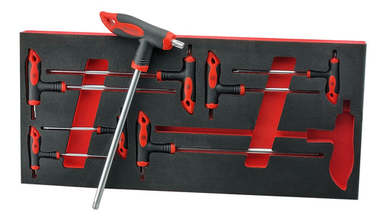 8-Piece T-Handle Torx Key Set T10-T50 - Britool Hallmark
