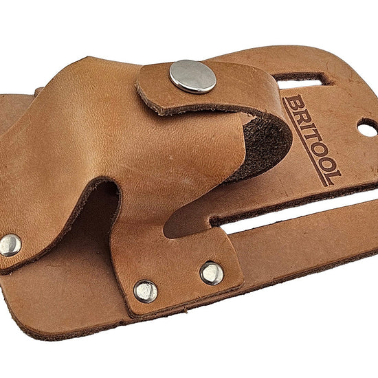 Britool Leather Belt Loop Tape Measure Holder – Heavy Duty Vintage Tool Belt Accessory
