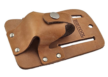 Britool Leather Belt Loop Tape Measure Holder – Heavy Duty Vintage Tool Belt Accessory
