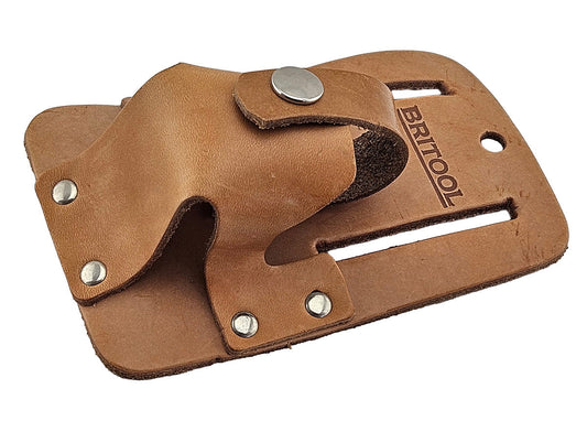 Britool Leather Belt Loop Tape Measure Holder – Heavy Duty Vintage Tool Belt Accessory