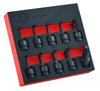 Torx / Star Impact Driver Set 10Pc, 1/2" Drive From Britool Hallmark